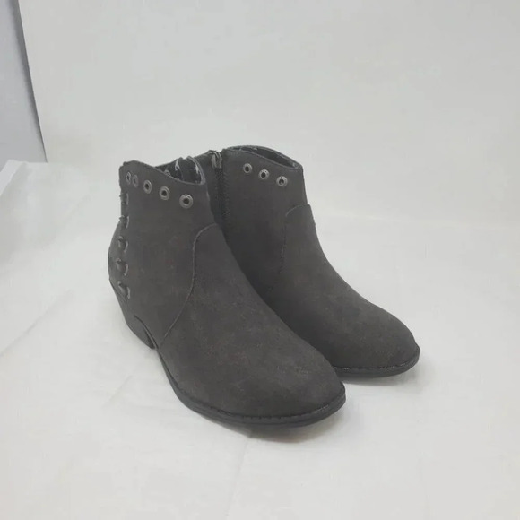 Blowfish Malibu Kids Charcoal Grey ankle Boots. - Picture 1 of 9